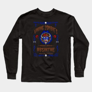 ABSINTHE MONSTERS 14 (VIKING ZOMBIE) Long Sleeve T-Shirt